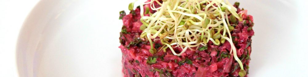 tartare betterave cru végétal