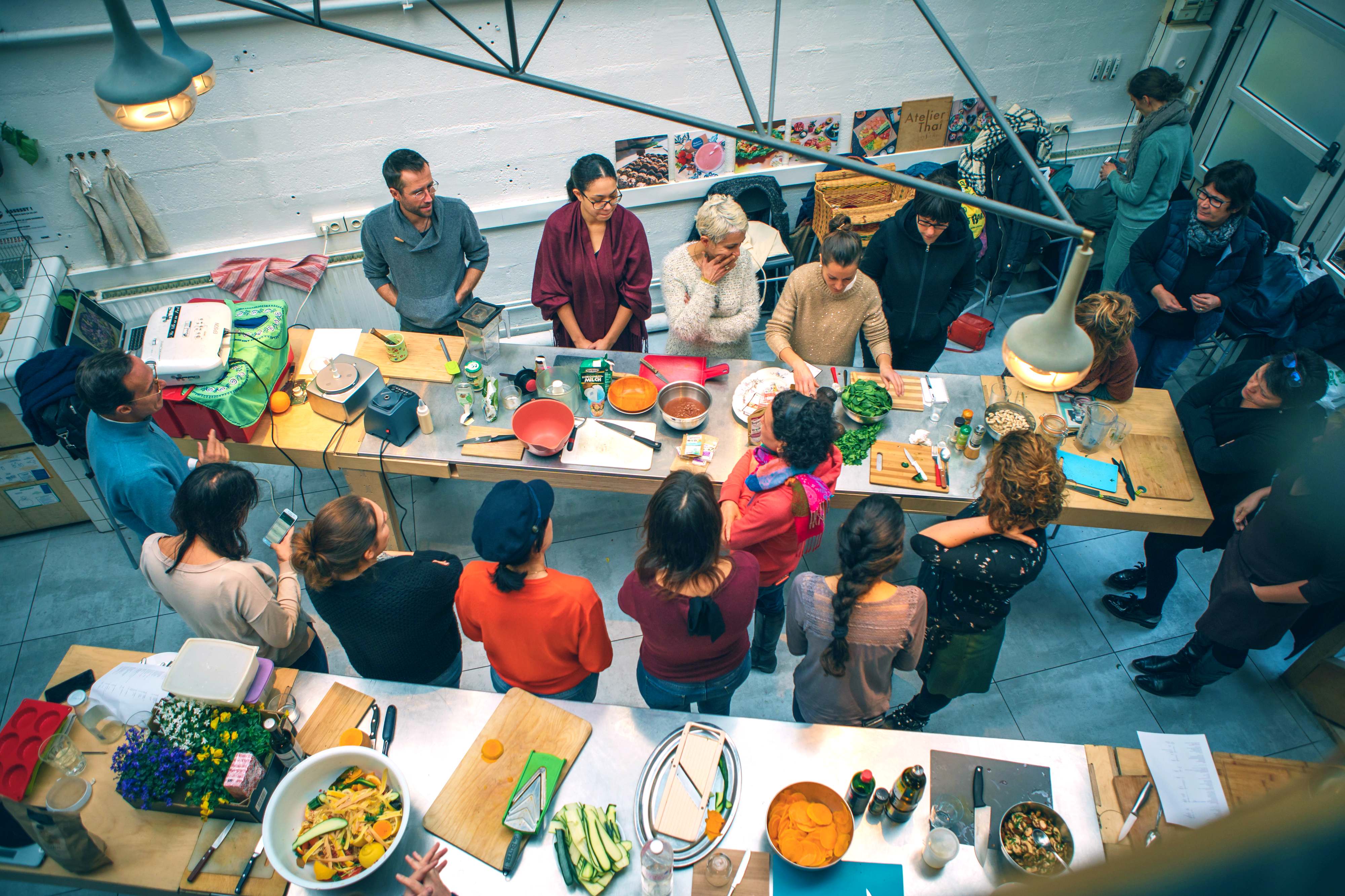 cours de cuisine crue paris